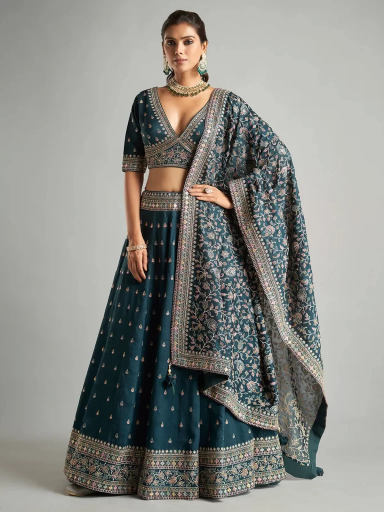 Silk Lehenga Choli