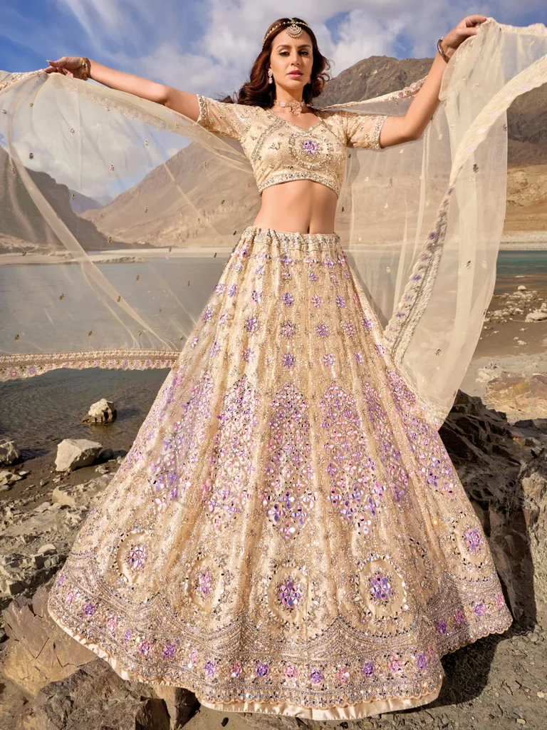 Pastel Lehenga Choli