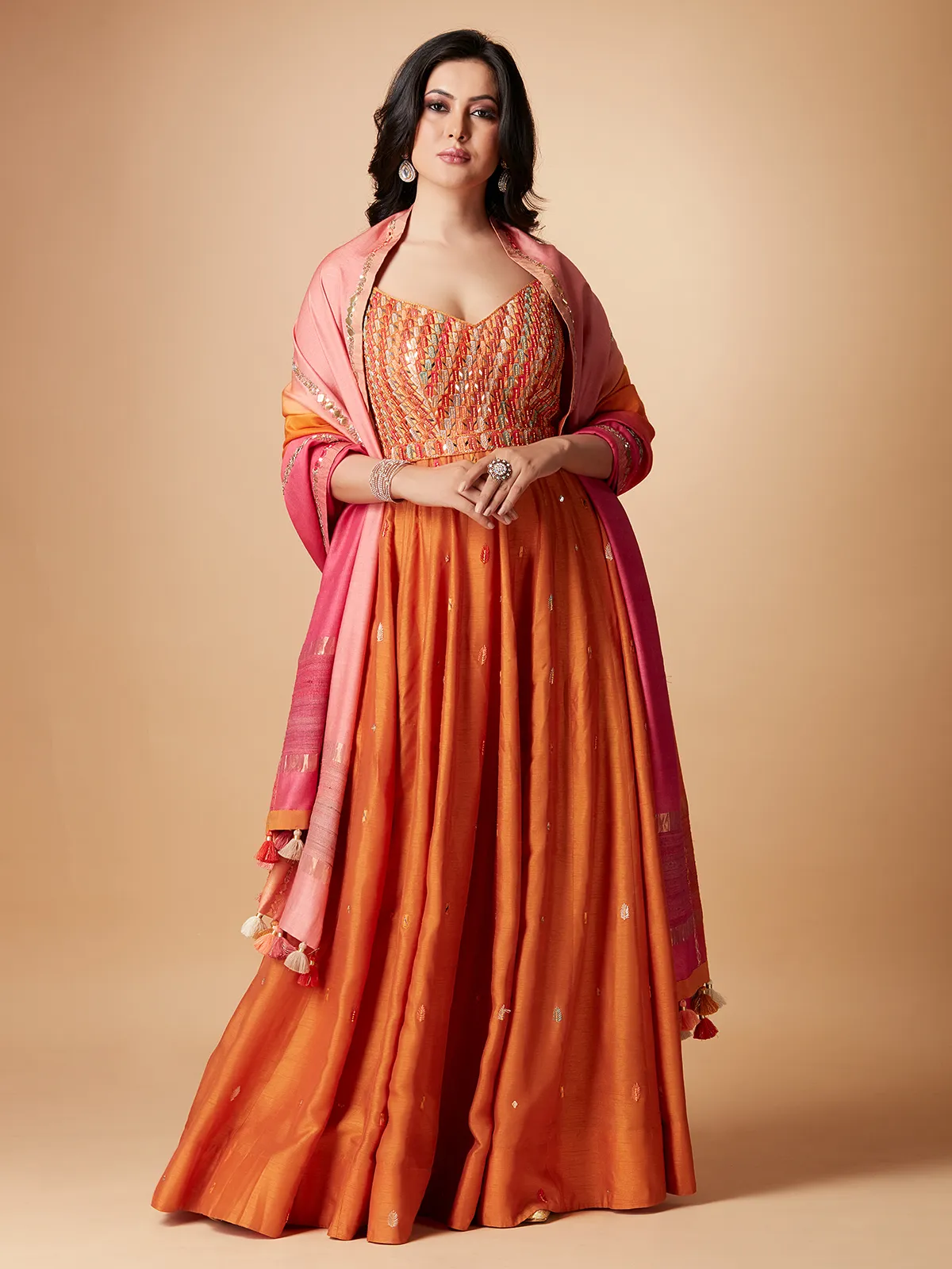 How to Style a Simple Anarkali?