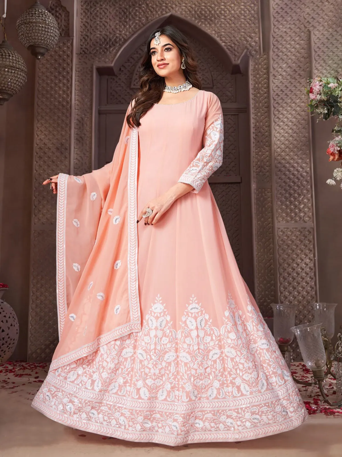 Which Fabric is Best for Anarkali Suit?