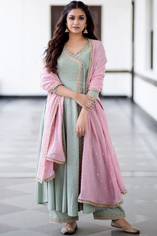 Angrakha Salwar Kameez